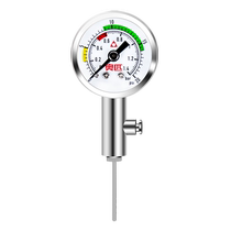 Ball pressure meter pointer soccer basketball volleyball referee special pressure mechanical pressure measurement meter