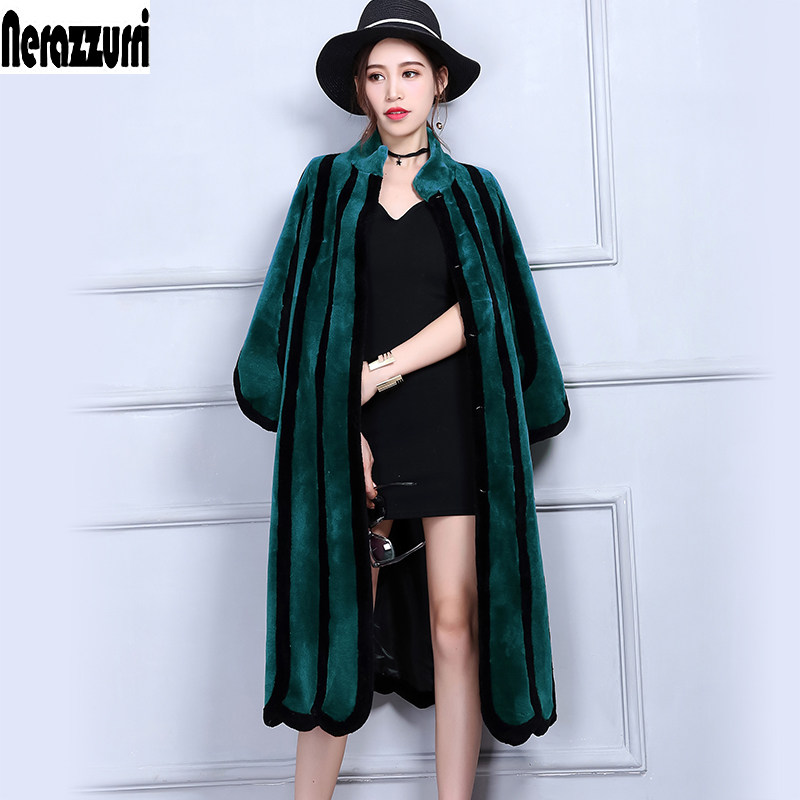 Manteau de fourrure femme NERAZZURRI - Ref 3171930 Image 1