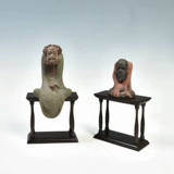 Черное дерево резное статуя статуя статуи