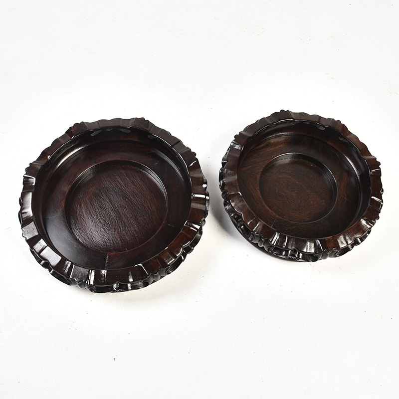 Pianology picking mahogany, ebony wood base base tank base as best vase flowerpot it base