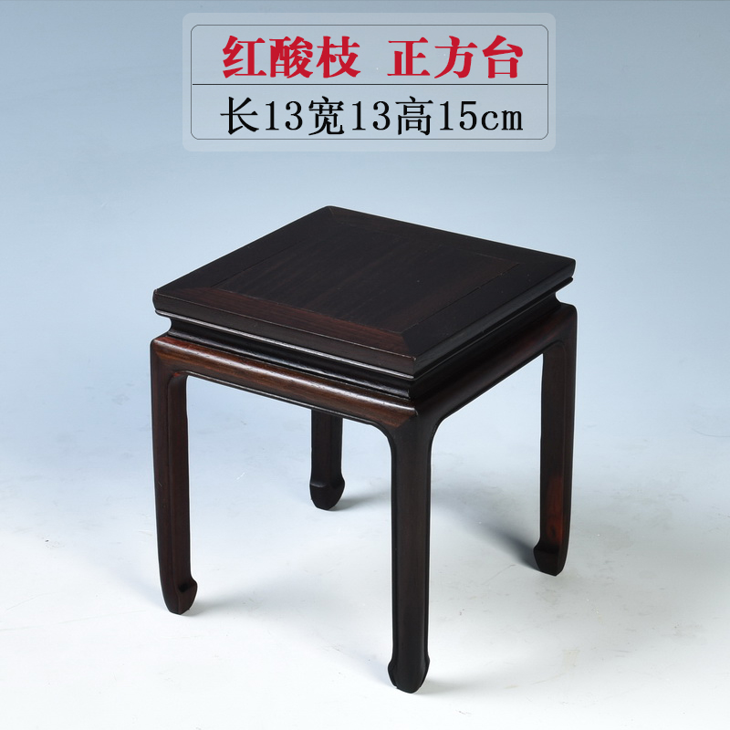 Pianology picking mahogany base solid wood rectangle flowers miniascape base square are it tea base