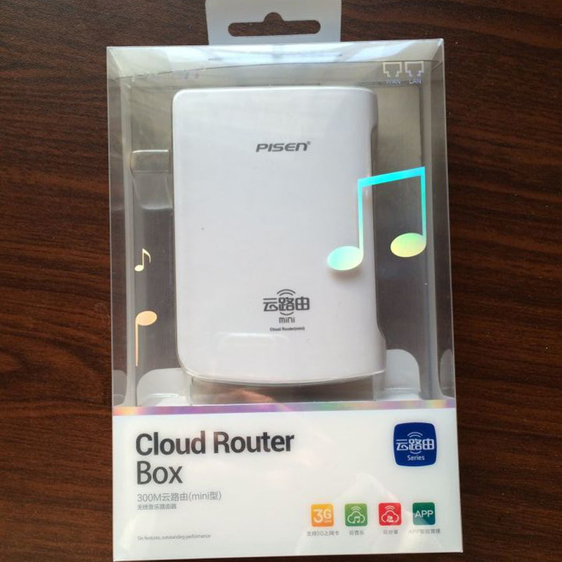 Pinsheng cloud router 300M 3G wireless router wifi portable portable wireless music through the wall king