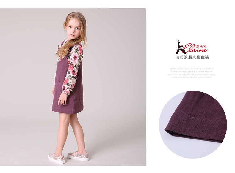 Jupe fillette en Toile de coton - Ref 2049578 Image 15