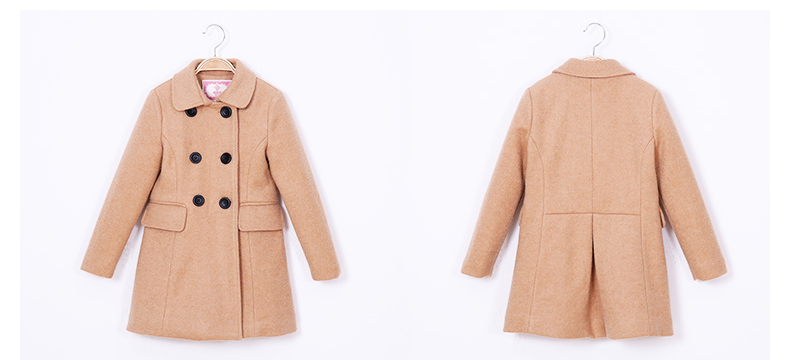 Manteau pour fille en laine - Ref 2162325 Image 26