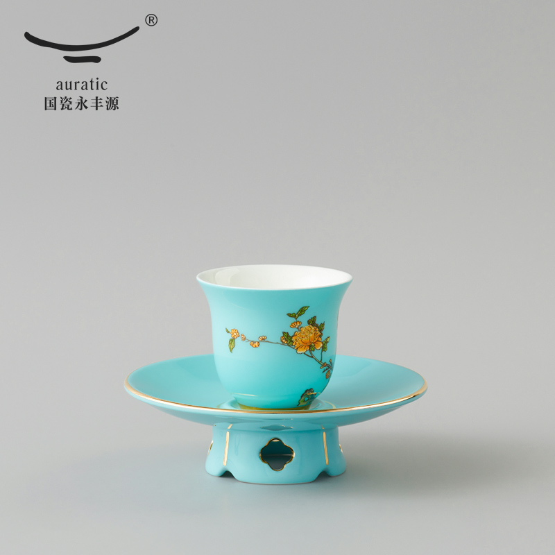 The 23 head ceramic porcelain yongfeng source lady kung fu tea set with saucer tureen teapot cup home