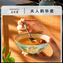 Lady Yongfengyuan Porcelain West Lake Blue Tableware Parts Free Matching Rice Bowl Noodle Bowl Stirring (Safe Package)