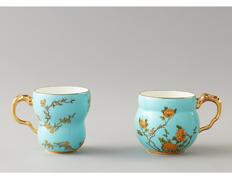 The porcelain Mrs Yongfeng source porcelain mugs of huai cup cup picking creative ceramic cups porcelain cup