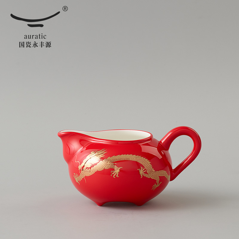 The porcelain yongfeng source every in extremely good fortune 16 head kung fu tea set tea cup teapot wedding gifts