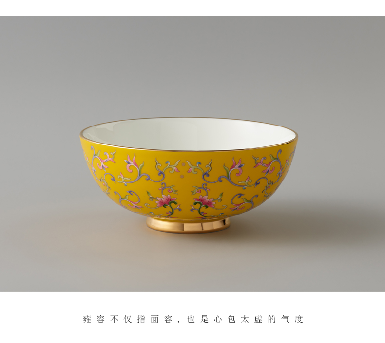 The new court porcelain Mr Yongfeng source porcelain porcelain tableware 115/155 mm ceramic bowl bulk Diy rainbow such as bowl bowl