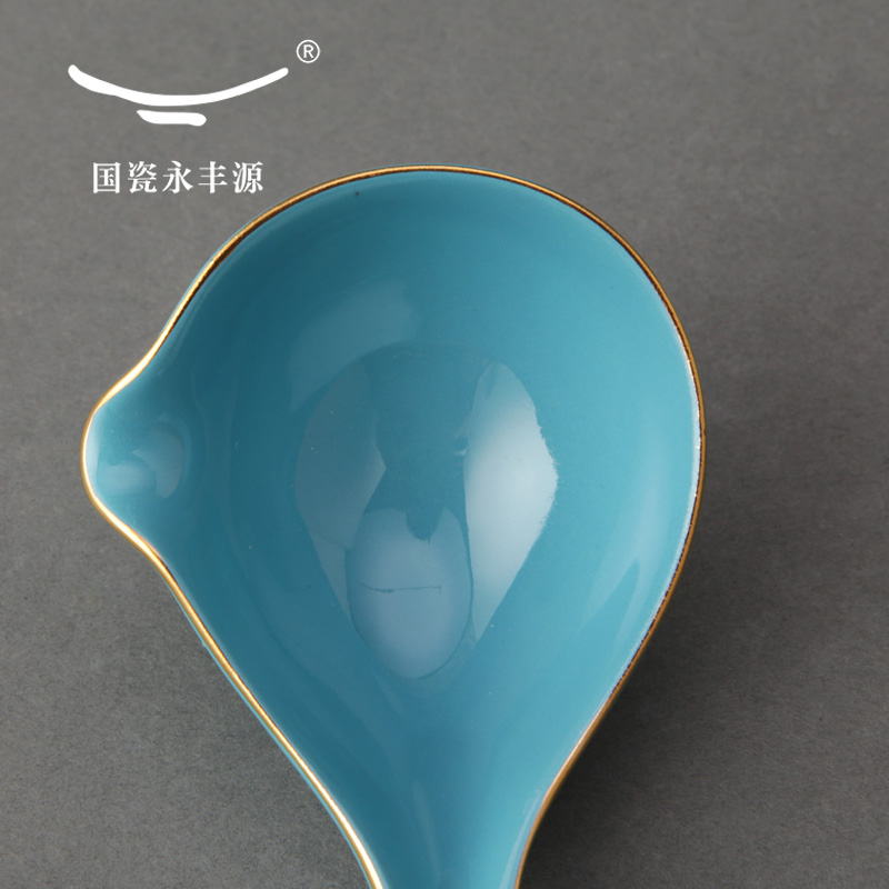 The porcelain yongfeng source of blue 29 first 50 ceramic tableware bowls plates of a complete set of spoon head suit 8 people set meal
