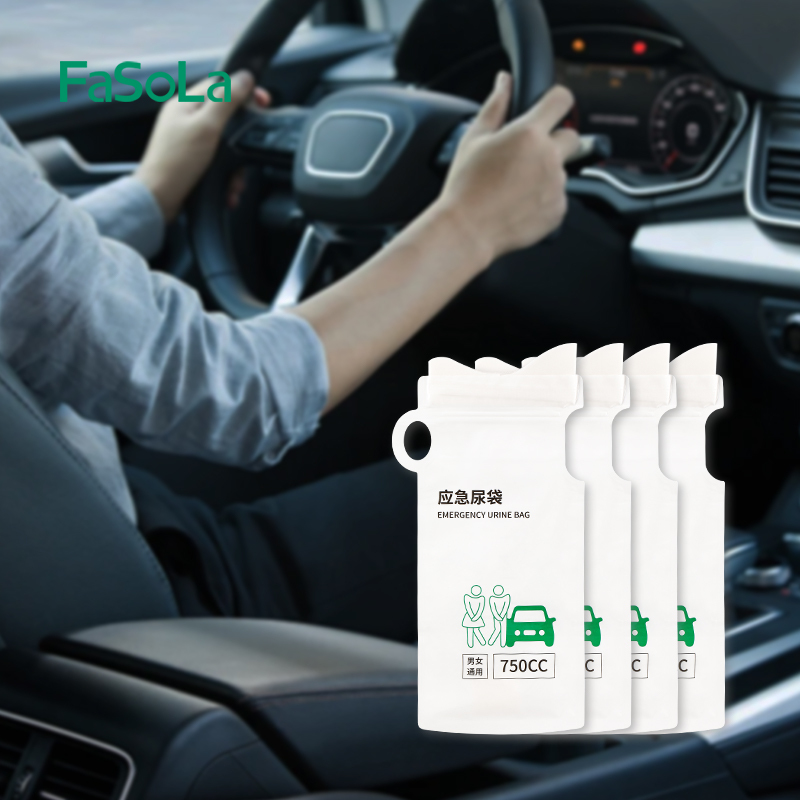 Fasola Disposable Standing Urinal for Pregnant Women, Emergency Urine Bag for Car Use, Portable Gadget for Women, Pee Cup
