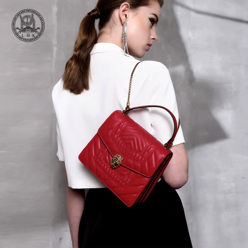 Красная универсальная кожаная сумка через плечо для невесты, премиум класс, из натуральной кожи