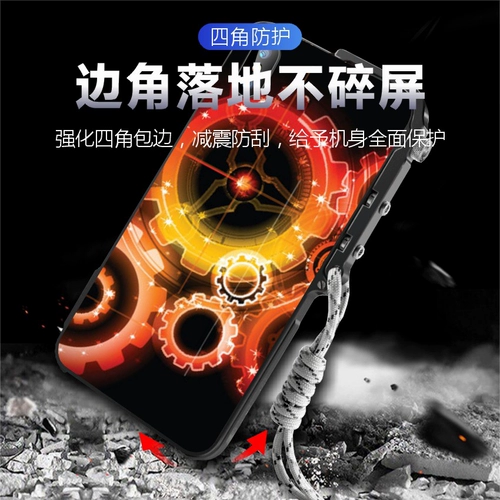 Чехол для мобильного телефона vivox23 в стиле фэнтези с металлическим каркасом, универсальный креативный защитный чехол против падения vivox21