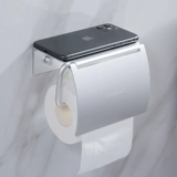 Рамка для туалетной бумаги с тканями для ткани для ванной комнаты.