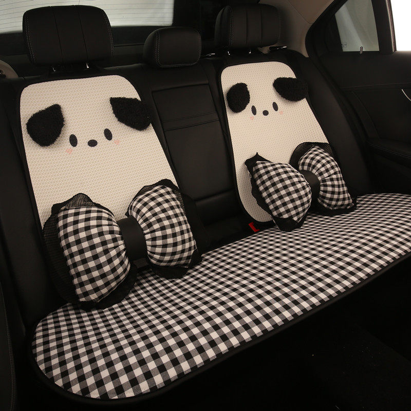 Подушка для автокресла four seasons универсальная подушка для сиденья автомобиля cute girl seat cover premium sense 2025 новый полупакетный чехол для сиденья