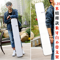 Fish bag fishing gear bag 1 25 m fishing bag waterproof aluminum frame fish pole bag hard case Rod bag