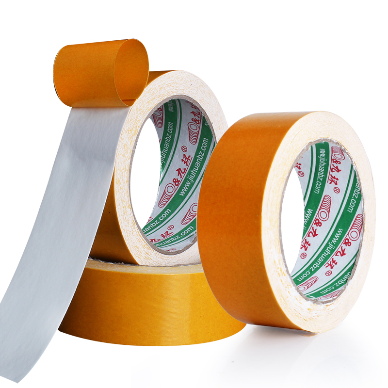 Rubber bifacial cloth base plastic fixing cloth base Carpet Gum Easy to stick with message plate High-adhesive flexible carton printing double-sided adhesive tape