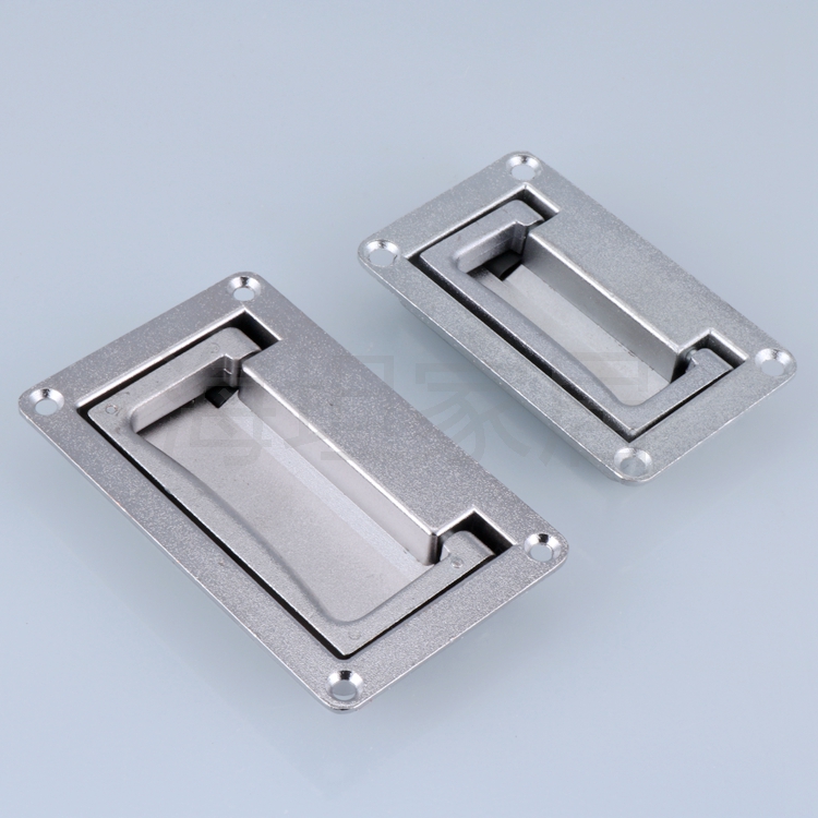 Haytan Distribution Cabinet Case Handle PL002-1-2 Square Concealed Handle LS002-1-2 Sand Silver LS706