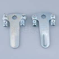 480 ear piece 8*8 electric cabinet door lock Accessory pull rod piece lock Rod link piece T-shaped ear piece three-point steel bolt