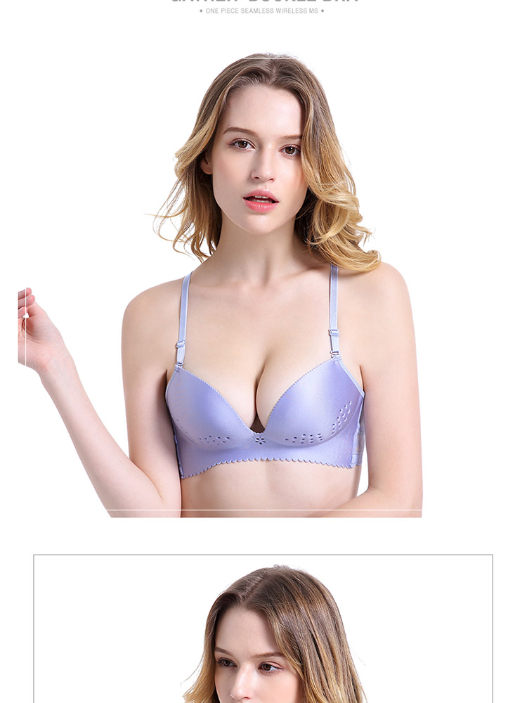 Dàn đồ lót nữ đẹp trở lại áo ngực tập hợp thoáng khí không có vòng thép mỏng bộ sưu tập gợi cảm phó sữa chống sag bra đồ lót nữ cao cấp