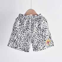 Children BAO WEN shorts 2022 summer dress thin boy foreign air loose 50% pants in the boys damp white pants