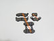 Suitable for Silver Steel Suv500 Side Three-Wheeled Motorcycle Yg500B-A Front and Rear Brake Pads Brake Pads Side Disc Brake Pads
