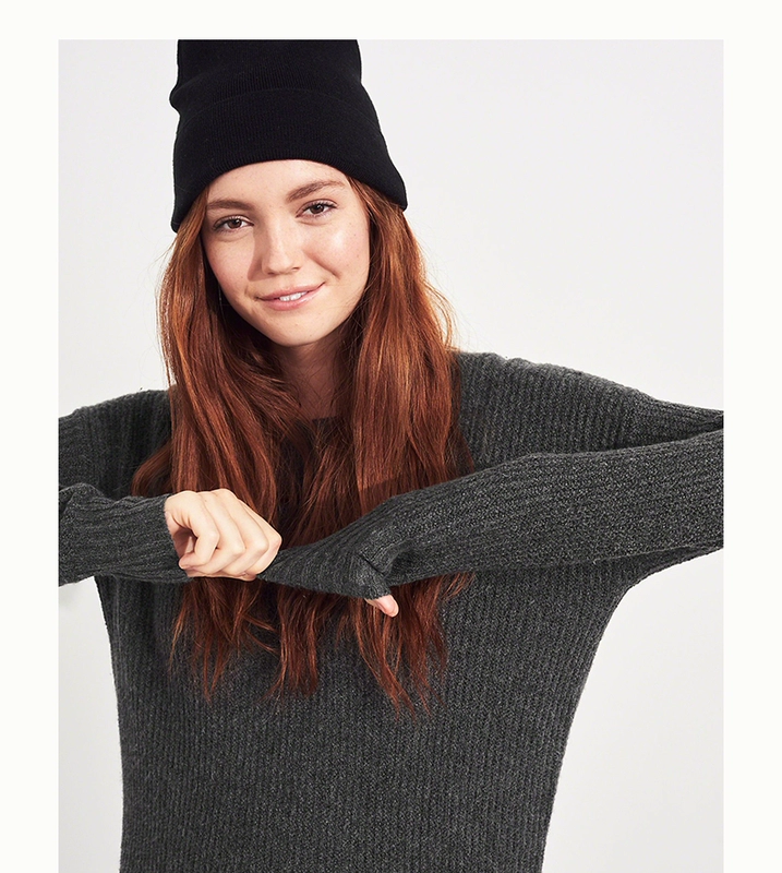 Hollister2018 mùa đông đầm mới dệt kim nữ 230627-2 váy nữ đẹp