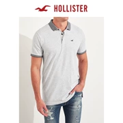 Hollister mùa thu 2018 mới co giãn cổ áo sơ mi nam Polo 214746-2