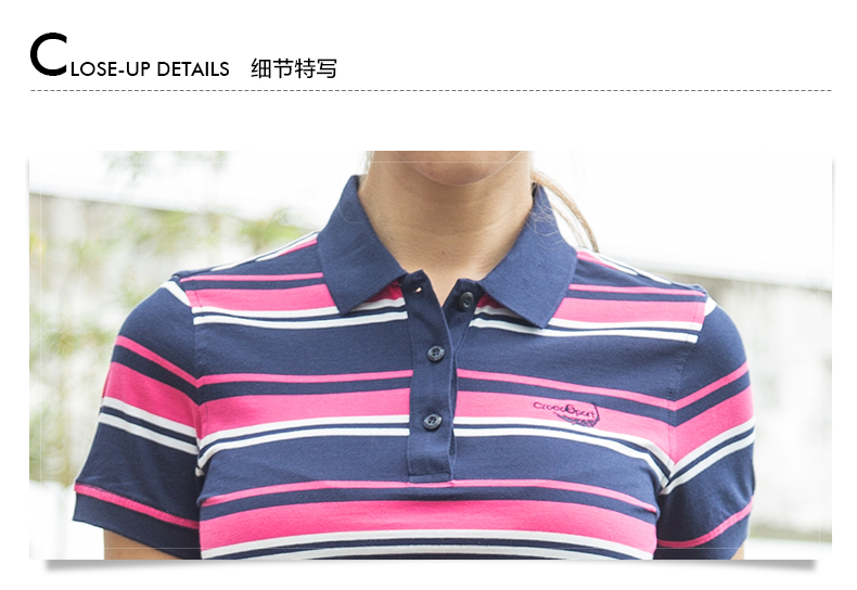 Cá sấu áo sơ mi T-Shirt nam giới và phụ nữ POLO áo sơ mi mùa hè mới ngắn tay sọc cotton thoáng khí thể thao giản dị ve áo cổ tròn áo polo aremi