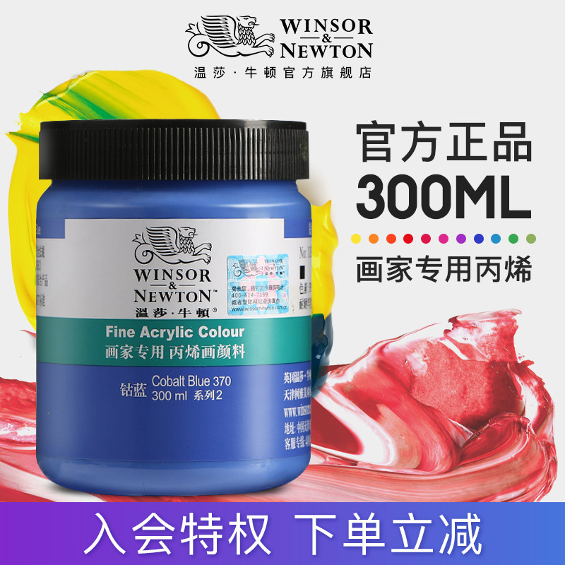 Windsor Newton Painter Специальная водостойкая настенная краска для рисования акриловой краской 300 мл Изображение 1