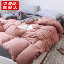 (Clearance)quilt Winter quilt thickened warm spring and autumn quilt core dormitory single student silk cotton too quilt