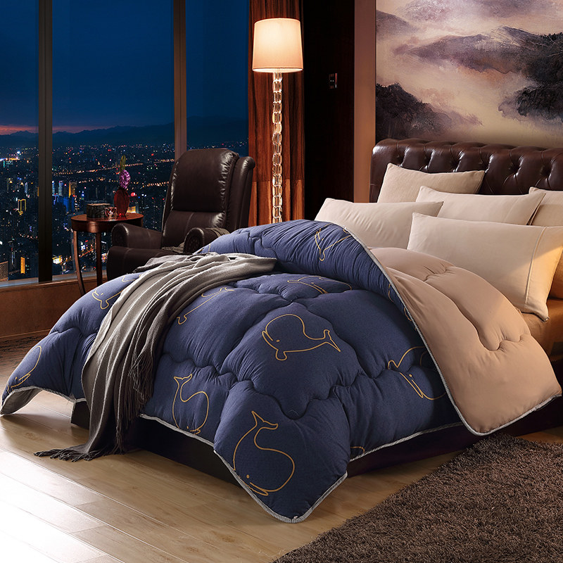 Arctic velvet quilt quilt core thickened warm winter quilt spring and autumn quilt Space quilt Air conditioning single double student dormitory