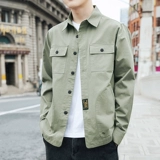 Рубашка, футболка, осенний демисезонный трендовый кардиган, в корейском стиле, 2020