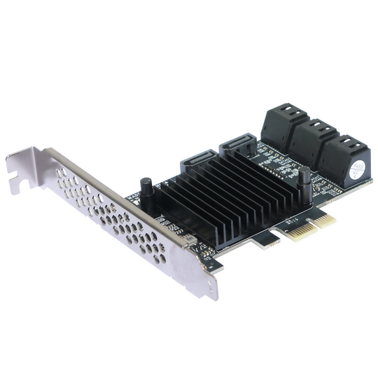 GRIS desktop server computer SATA expansion card