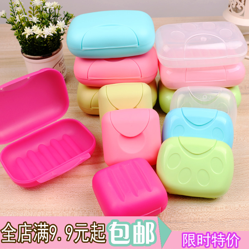 Travel creative lock with lid portable soap box travel seal small soap box large soap box waterproof