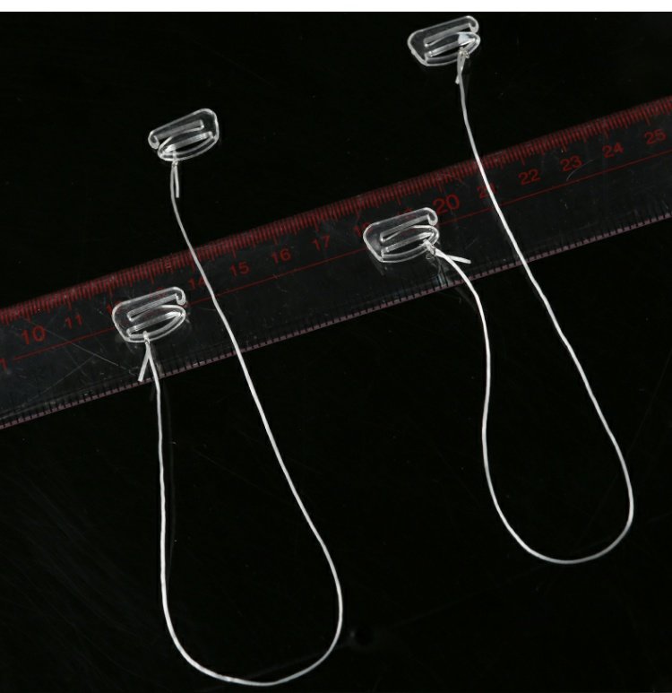 Mùa hè trong suốt vô hình dây đeo vai đồ lót bra từ cổ áo chống trượt nữ sling đẹp trở lại áo ngực không có dấu vết tốt vành đai vô hình do lot