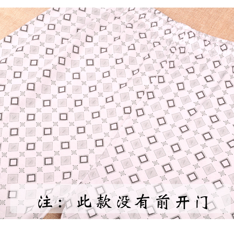 Quần cotton cỡ lớn cho nam ngủ rộng, quần cotton giải trí thoải mái, phần mỏng và quần áo cũ quần tất nam