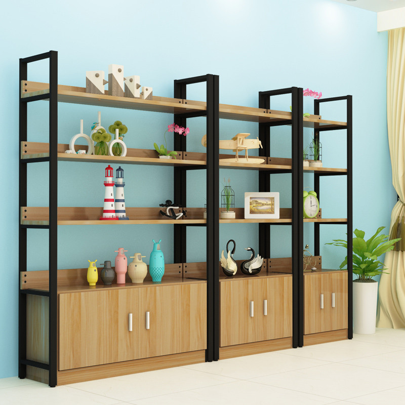 Cosmetics display cabinet shelf display rack shoe rack display rack jewelry cabinet supermarket container sample boutique display cabinet