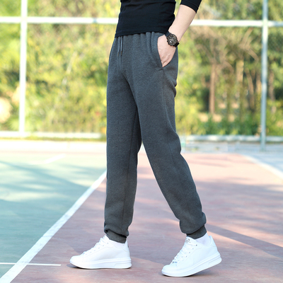 Summer Thin Loose quần Straight sweatpants nam Slack quần nam quần Loose Fat Guards