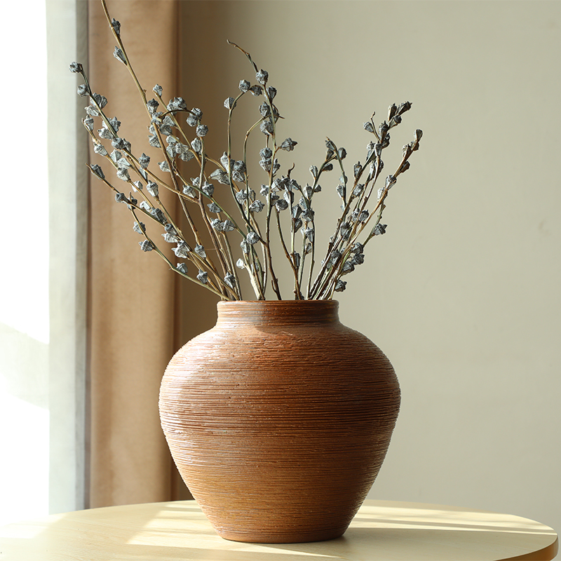New Chinese style ceramic vase furnishing articles big POTS to the sitting room porch zen hotel floral dried flowers flower arrangement soft decoration