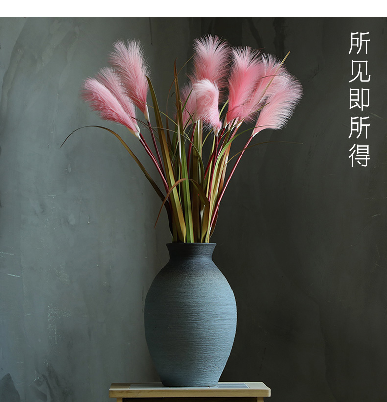 New Chinese style ceramic vase furnishing articles big POTS to the sitting room porch zen hotel floral dried flowers flower arrangement soft decoration