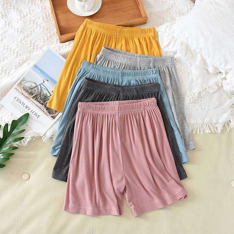 Extras in comfort Modale Pyjamas Sleeping Pants Woman Summer Thin shorts Sweet Girls Home Pants Big Size Loose