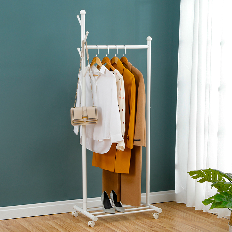 Clothes Rack Floor-Standing Small Mobile Clothes Rack for Bedroom Room Hanging Clothes Rack Coat Rack Sturdy Clothes Drying Rack Foldable Clothes Rack Floor-Standing Small Mobile Clothes Rack for Bedroom Room Hanging Clothes Rack Coat Rack Sturdy Clothes Drying Rack Foldable