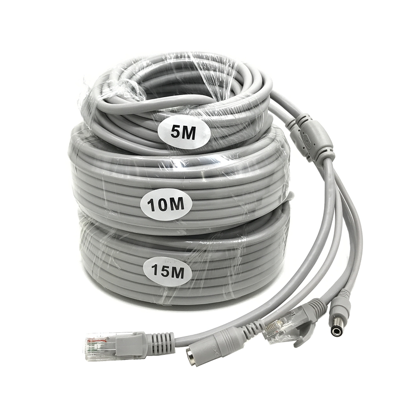 Monitoring network cable with power cable WEBCAM cable Monitoring extension cable 5m10m15m20m