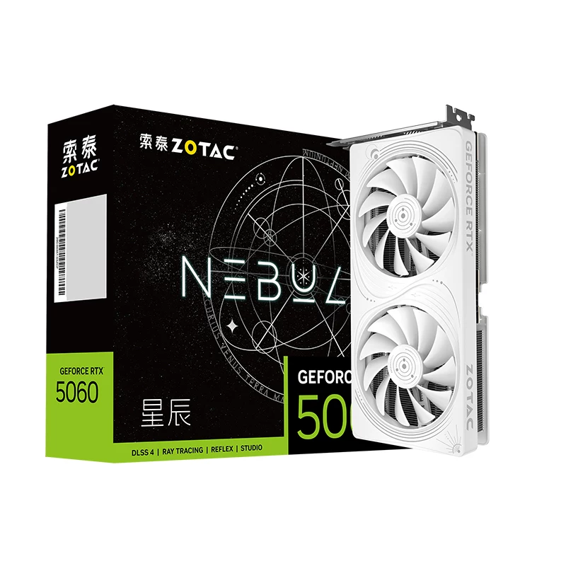 Zotac RTX5060Ti видеокарта 16GB подходит для киберспортивных игр и поддерживает DLSS4