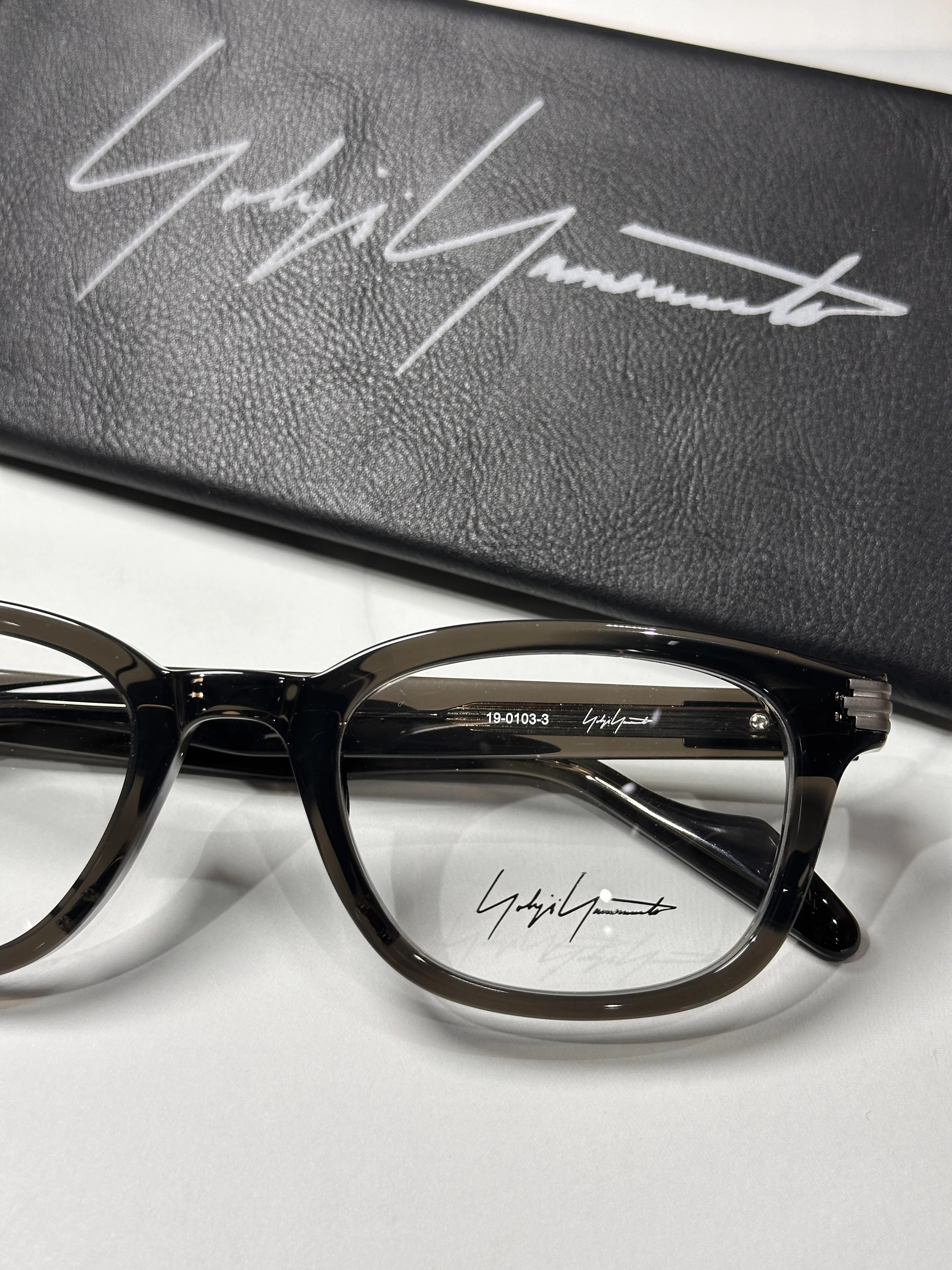 Очки Yohji Yamamoto 19-0103 оправа для миопии модная пластина произведено в Японии