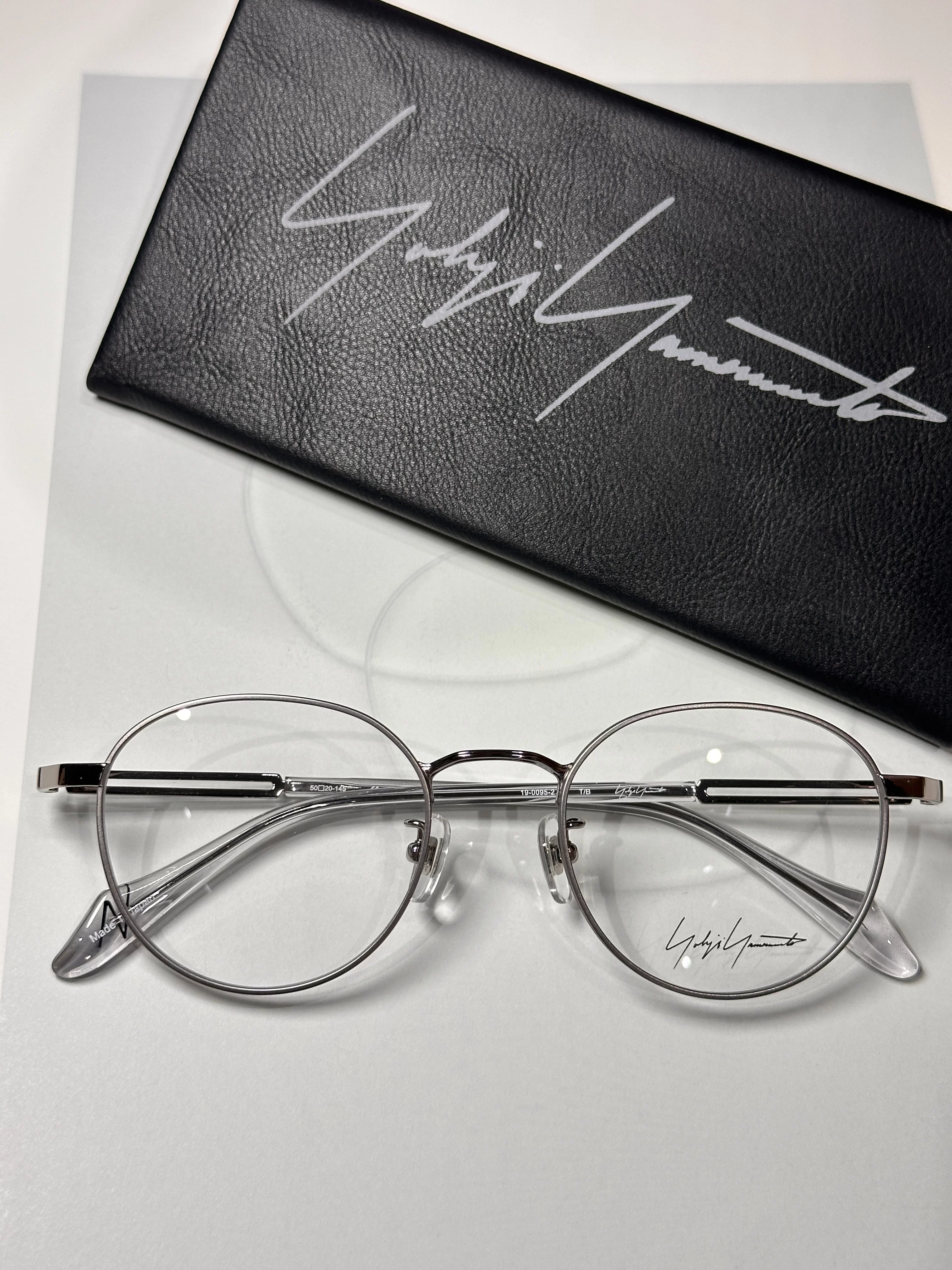 Очки Yohji Yamamoto 19-0095 оправа для миопии в ретро-стиле полная оправа