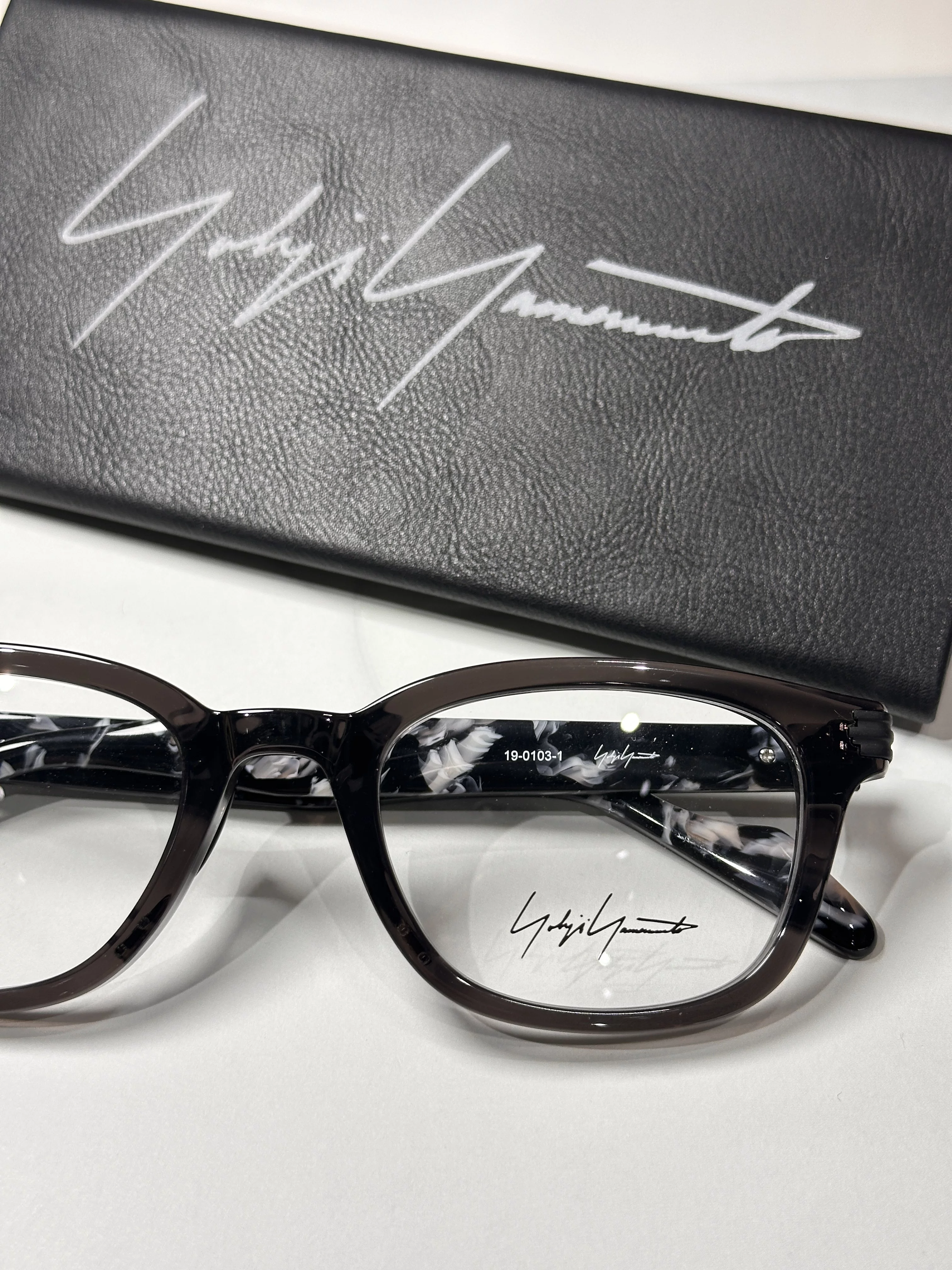Очки Yohji Yamamoto 19-0103 оправа для миопии модная пластина произведено в Японии
