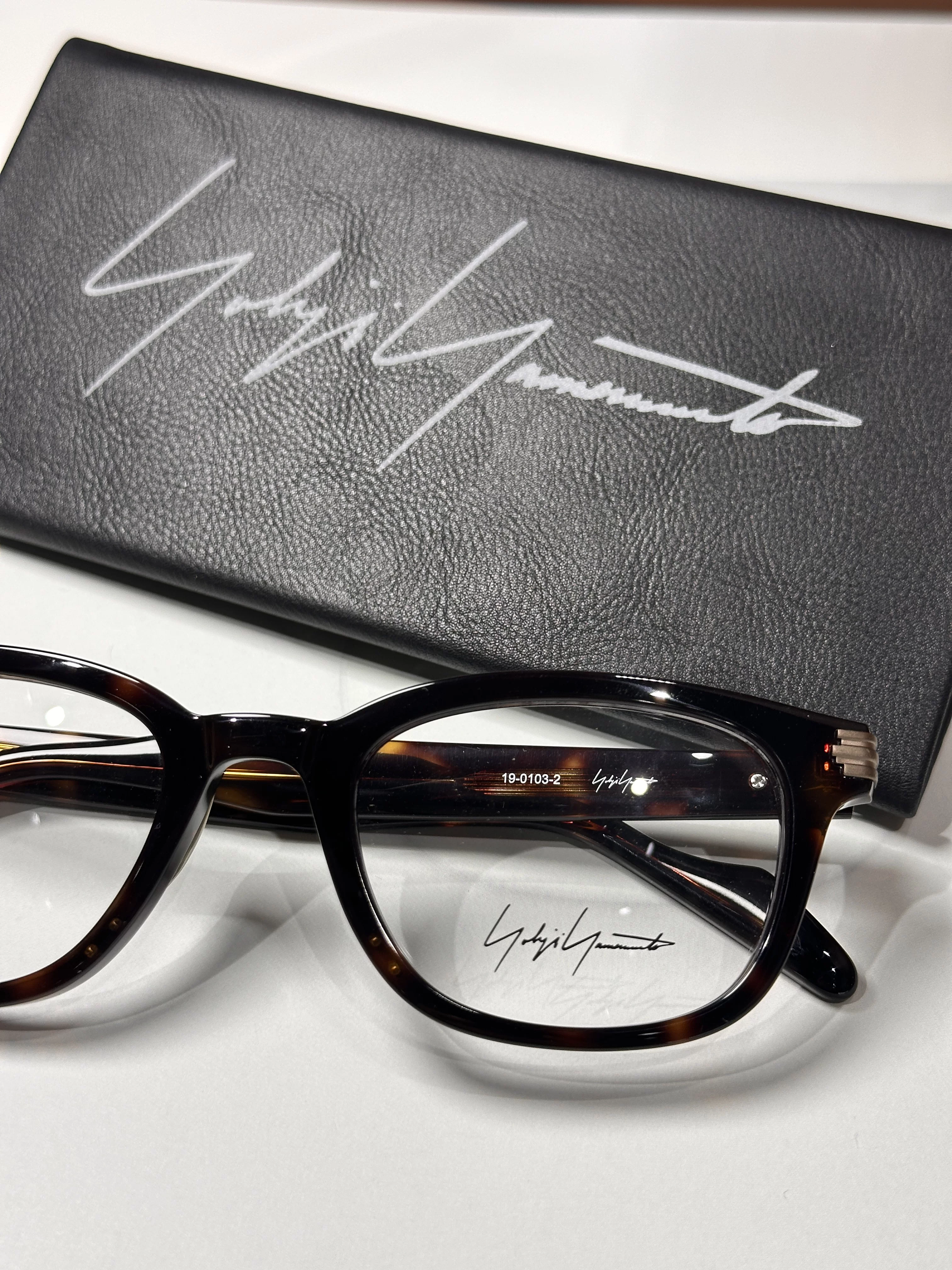 Очки Yohji Yamamoto 19-0103 оправа для миопии модная пластина произведено в Японии