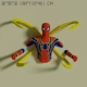 Xa xa mô hình giấy Iron Spiderman mô hình giấy handmade DIY sản xuất đồ chơi trang trí máy tính để bàn cho bé trai - Mô hình giấy